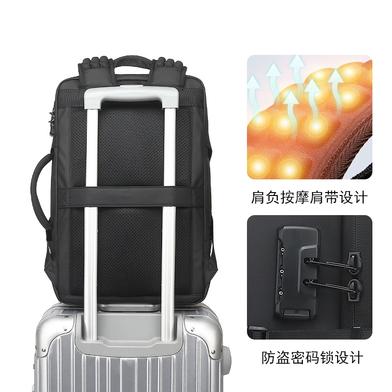 Capacious backpack for traveling, (Cross-border trading), high-end