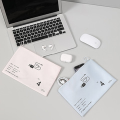 デジタル収納バッグ有線イヤホンケーブルバッグ電源充電器充電宝マウス移動ハードディスクバッグ