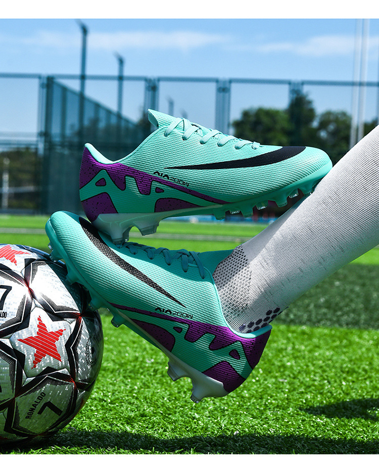 Cross-border Low-top Football With Long Short Spikes Competition Training, Suitable For Men Women, Adult Use On Grass,_voghion.com