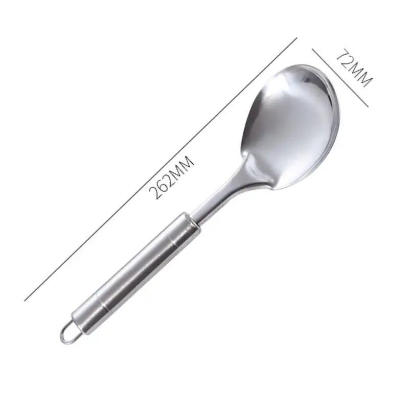 자석 원형 손잡이가 있는 0.6mm 밥숟가락