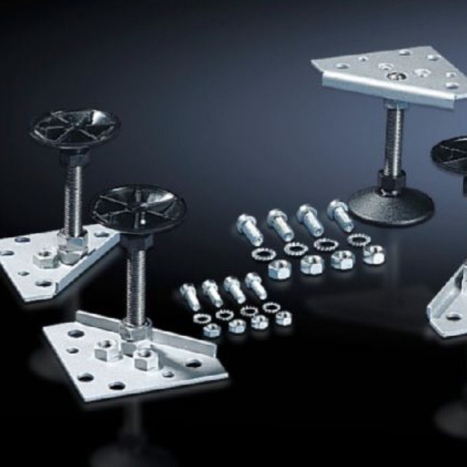 德国威图RITTAL底座适配器用于双重导向轮和水平调节脚VX8100.770