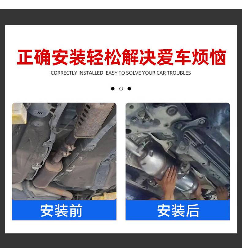 Suitable for Toyota Left Exhaust Manifold with Gasket Three-Way Catalytic Converter Assembly Exhaust Purification Catalyst