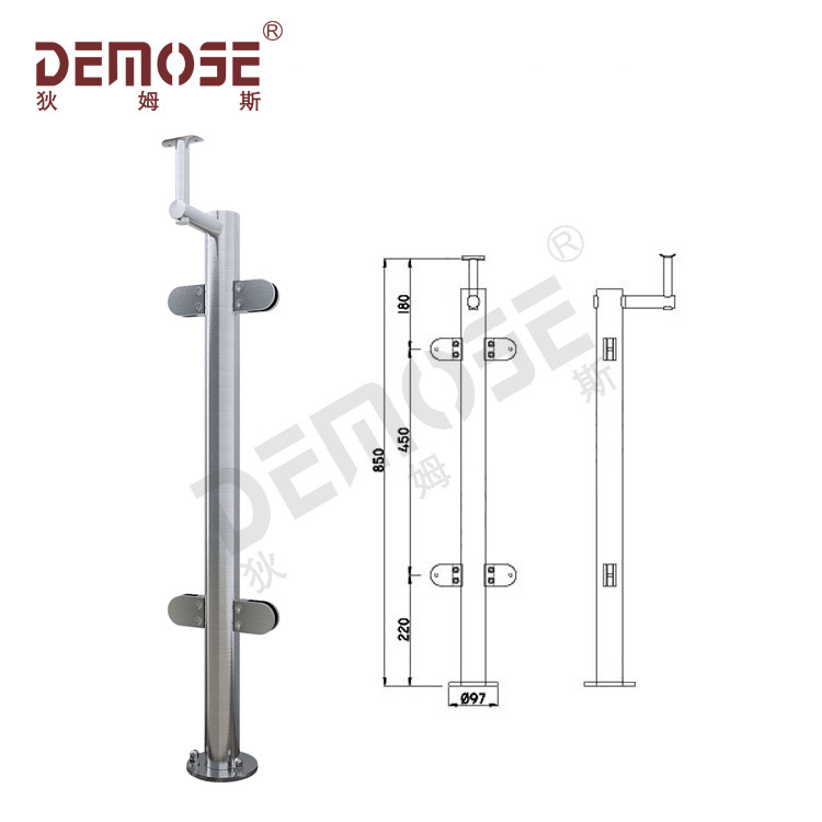 设计栏杆 锈钢/配件栏杆 厂家直销 栏杆按实际规格计算