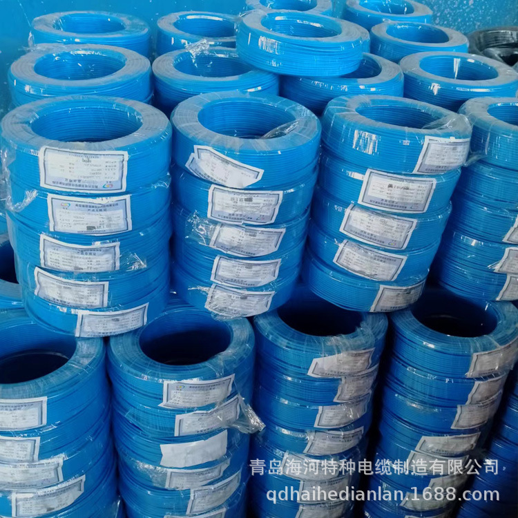 海河厂家WDZN-BYJ2.5低烟无卤耐火单芯单股铜芯线硬布电线电线电