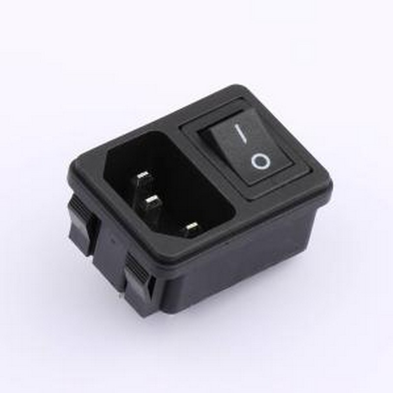 RT-C14-F1+SS21-1BB 船型开关 翘板开关+AC插座二合一 插件