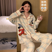 ins��������˯��Ů���ﶬ��2025�¿�ĥë����Ҿӷ���װ���⴩