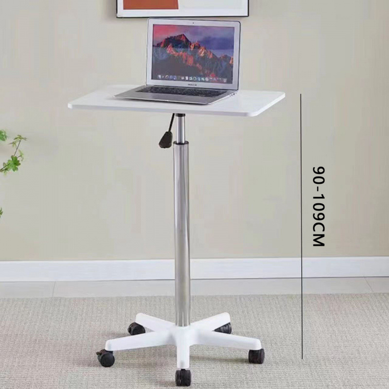 プーリー移動式小型テーブル、昇降式小型ベッドサイドテーブル、ノートパソコンオフィスデスク|undefined