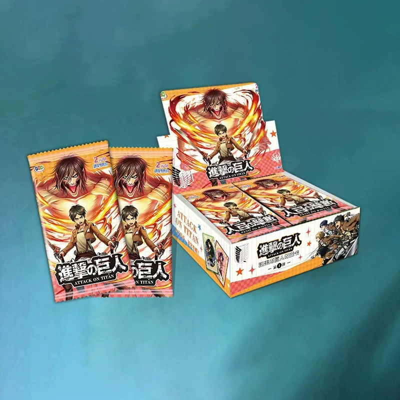 卡文化 Attack on Titan Card Hot Blooded Anime Collection Card Attack on Titan Deluxe Edition Card