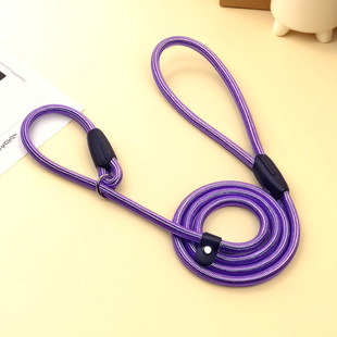 Factory in stock wholesale integrated dog walking rope traction rope P rope P chain traction belt dog rope explosion-proof dog chain