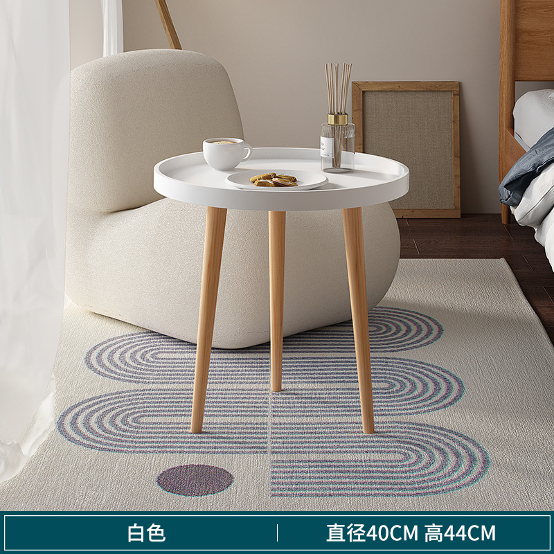 흰색 [직경 40cm] 경제적인 PVC 코팅 나무 다리