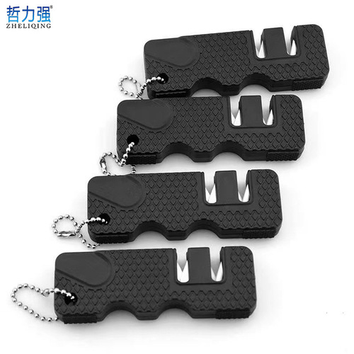 Cross-border exclusive sharpening stone, mini small portable sharpening stand, kitchen home fruit knife sharpening stone