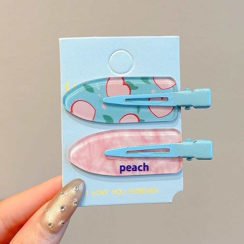 Clips de pelo de color gelatina dulce coreano otoño y invierno estilo francés pestaña estilo de cabello temperamento universal clips de cabello elegante accesorios de cabello