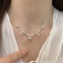 夏季小众百搭小清新锁骨链