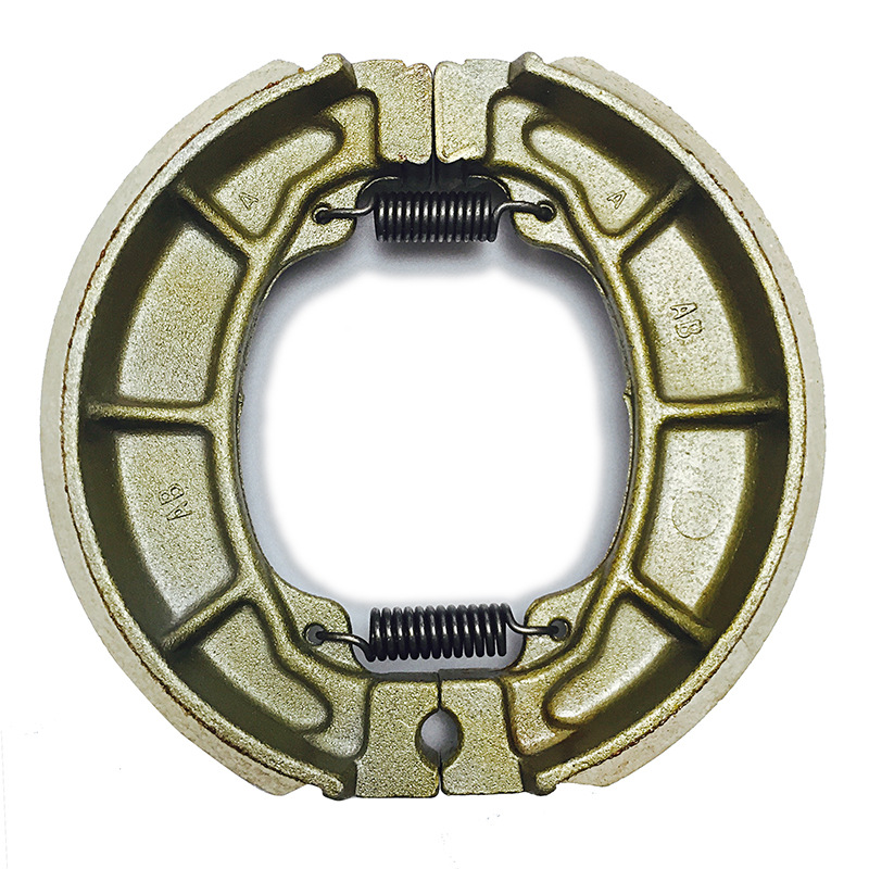 Accesorios de la motocicleta pastillas de freno SY125 pastillas de freno de tambor Zapata de freno bloque de comercio exterior fábrica de exportación ventas directas
