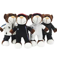 Мотоцикл медведь 4S магазин BMW медведь машина Ремонт Медведь напряжение медведь Гонки Медведь плюшевая игрушка медведь кукла подарок оптом