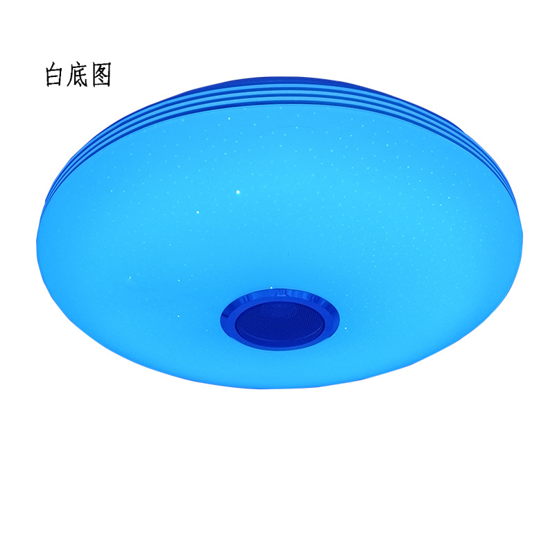 Inteligente Bluetooth luz de techo Amazon Bluetooth música luz de techo 100W LED inteligente Bluetooth luz de techo 108