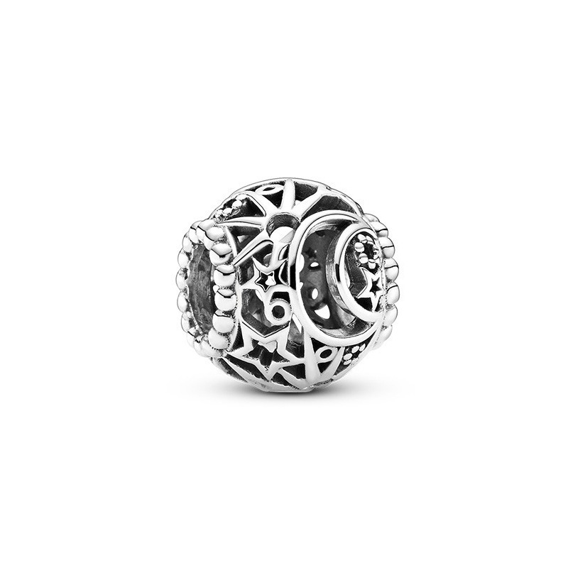 Breloque pendentif série planète argentée pour bracelet collier_voghion.com
