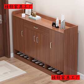 鞋柜收纳鞋子家用门口玄关柜一体室内好看防尘收纳鞋架大容量省空