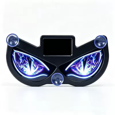 Other lights, New Solar-Powered Devil Eye - black-shell-blue