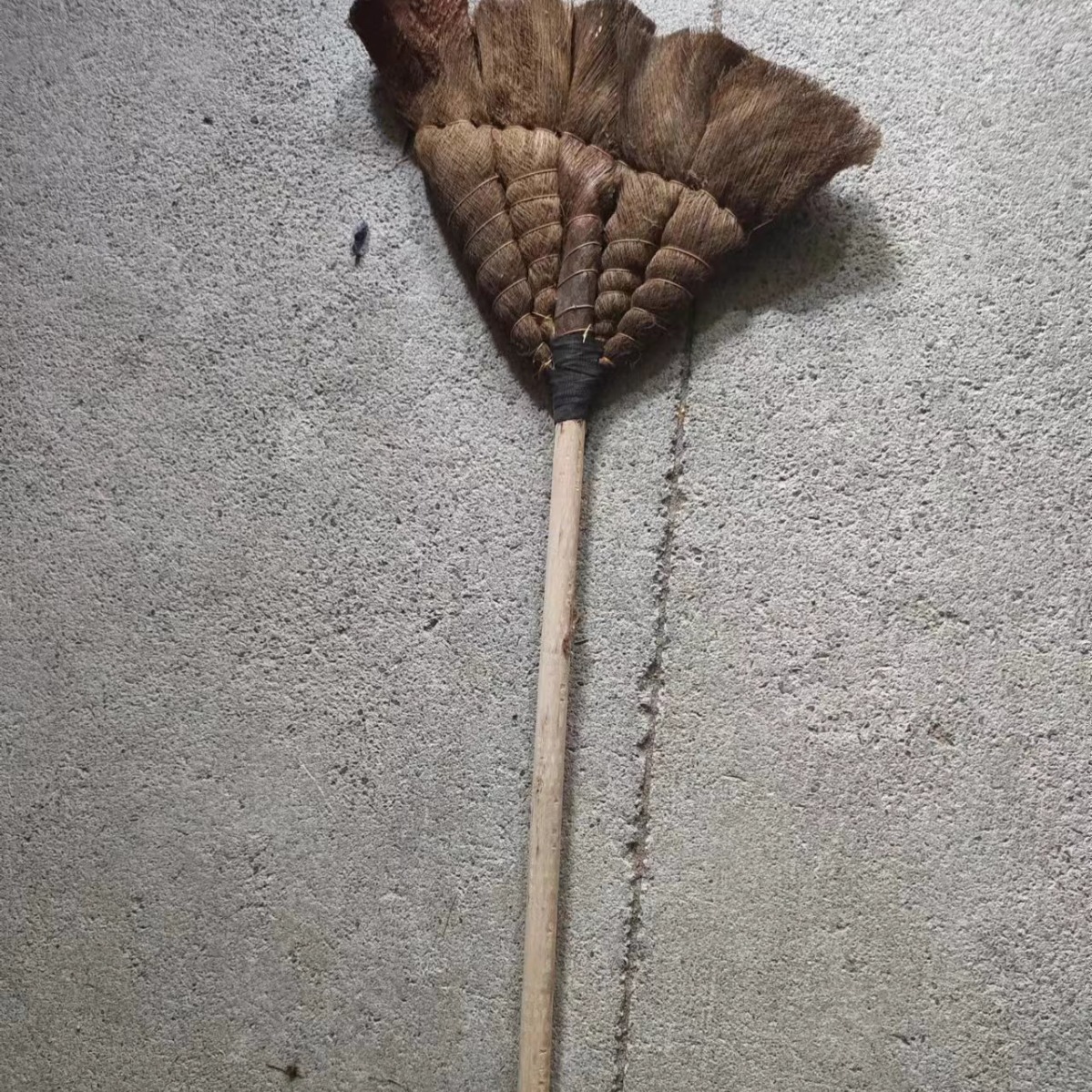 갈색껍질빗자루, 나무봉, 갈색빗자루, 가정용 청소용품, 빗자루, 일용품, 나무봉, 갈색빗자루