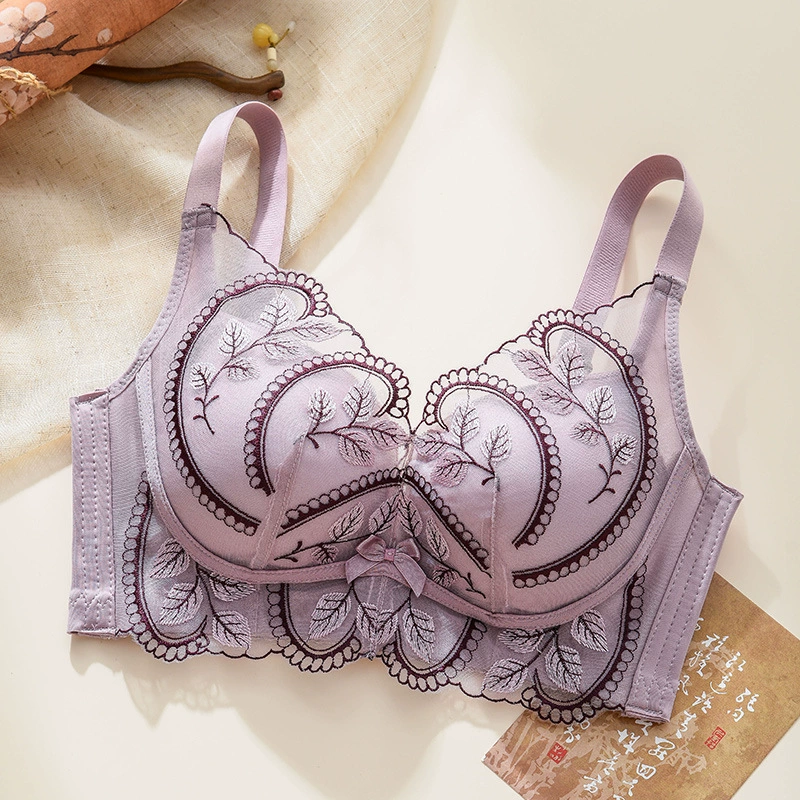 Push up bra, wireless bra, supporting bra top, set, beautiful back