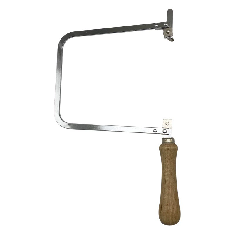 Деревянная ручка Тяговая пила лук изогнутая пила U-образная пила проволочная пила DIY ручная модель пила шлифовальная фиксированная пила лук