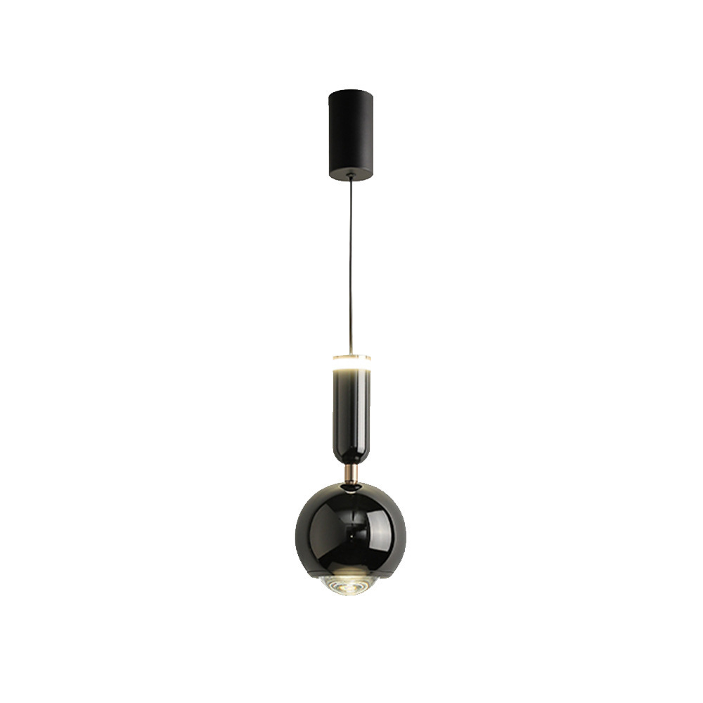 Bar simple estudio cabecera pequeña línea de suspensión elevación ventana lámpara porche dormitorio comedor crema puede ser creativo y moderno