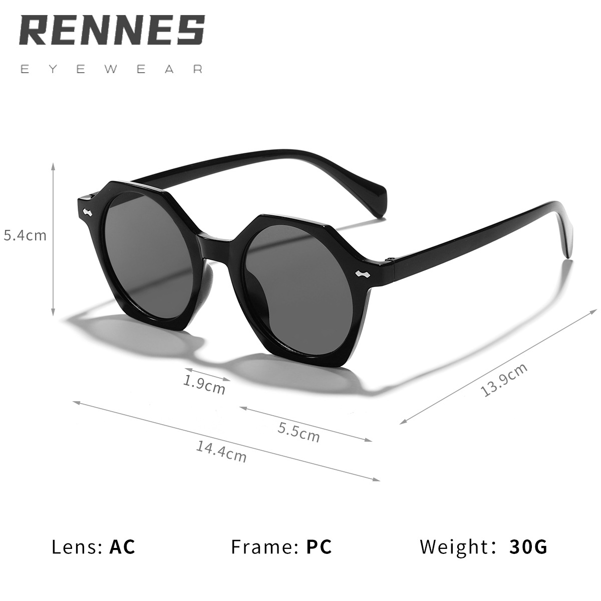 Gafas de Sol de verano para mujer estilo retro coreano a prueba de rayos UV nuevas gafas de sol marrones personalizadas gafas de sol estilo ins