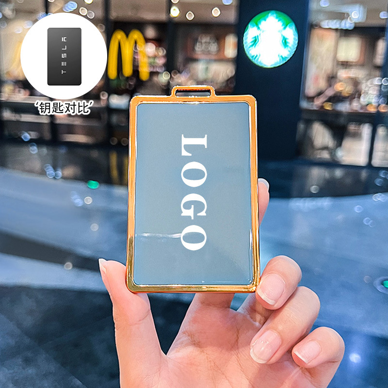 【카드】금테 블루 - 낱개 포장