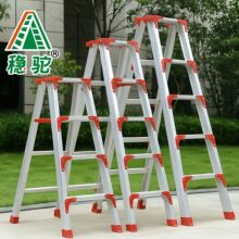 稳驼工厂定制铝合金人字梯家用多功能折叠工程梯双面楼梯乔迁梯子