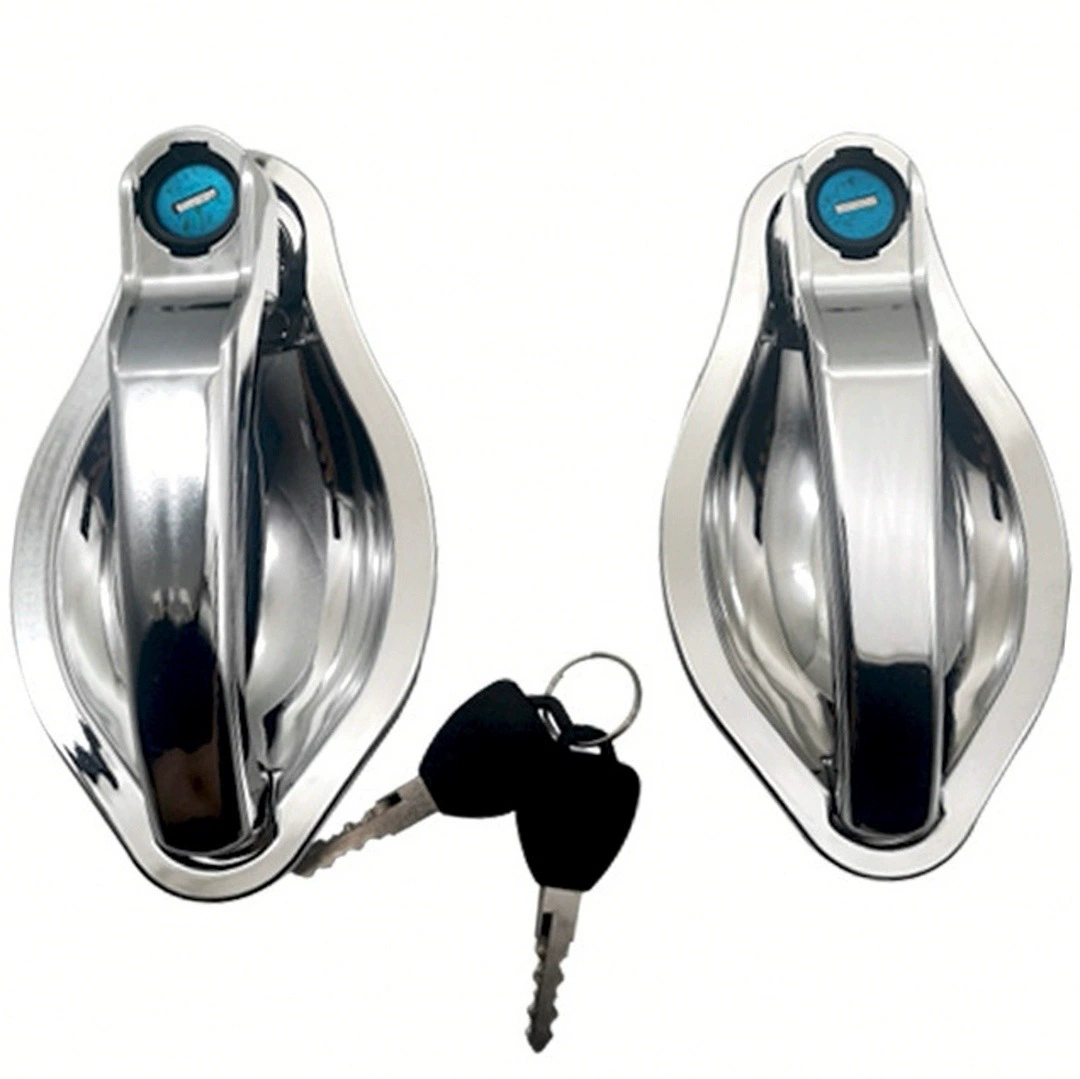 Электрический трехколесный четырехколесный автомобильный инженерный замок цилиндр дверная ручка полный сарай пожилой скутер дверная ручка гальваническое покрытие внешняя пряжка