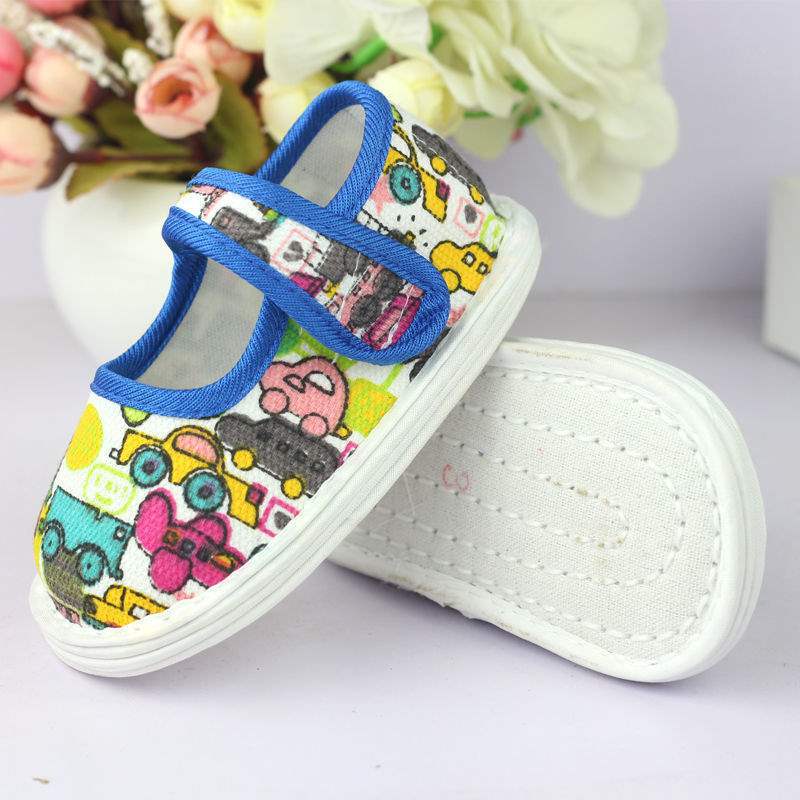 Baby Handmade Thousand-Layer Cloth Shoes for Boys and Girls, Non-Slip Breathable Baby Cloth Shoes, Toddler Shoes, 0-1-2 Years Old Soft-Soled Shoes