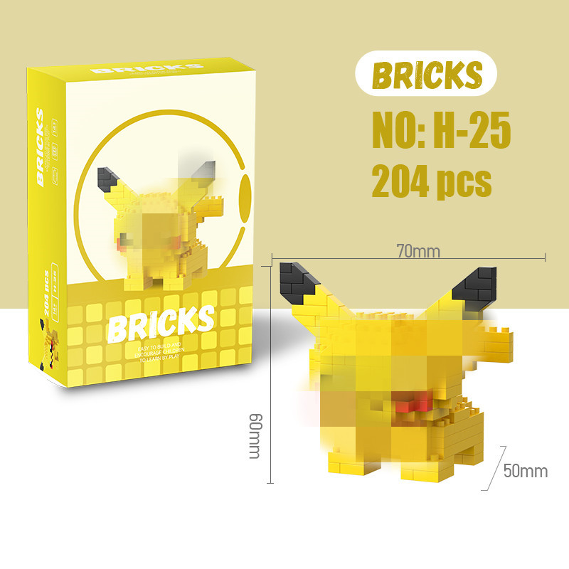 Animation IP micropartículas bloques de construcción rompecabezas piezas de regalo de juguetes DIY bloques de construcción mayoristas nacionales