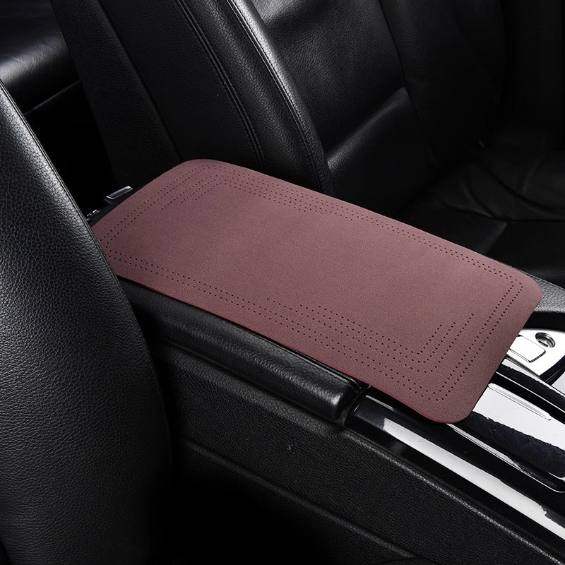 Universal – Armrest box pad Armrest Box - wine-red-30cmx19cm