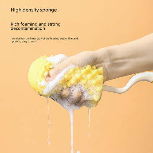 Sponge brush set cup brush bottle brush baby bottle brush cleaning brush cleaning brush nipple brush straw brush
