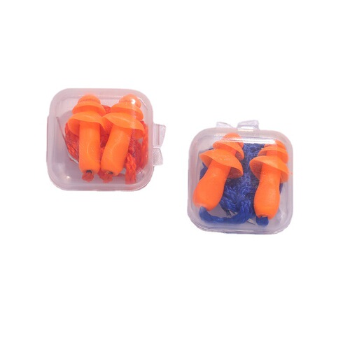 1270 earplugs, soundproof, anti-noise, non-disturbing, swimming, sleeping, learning, labor insurance, Christmas tree, wired protective earplugs