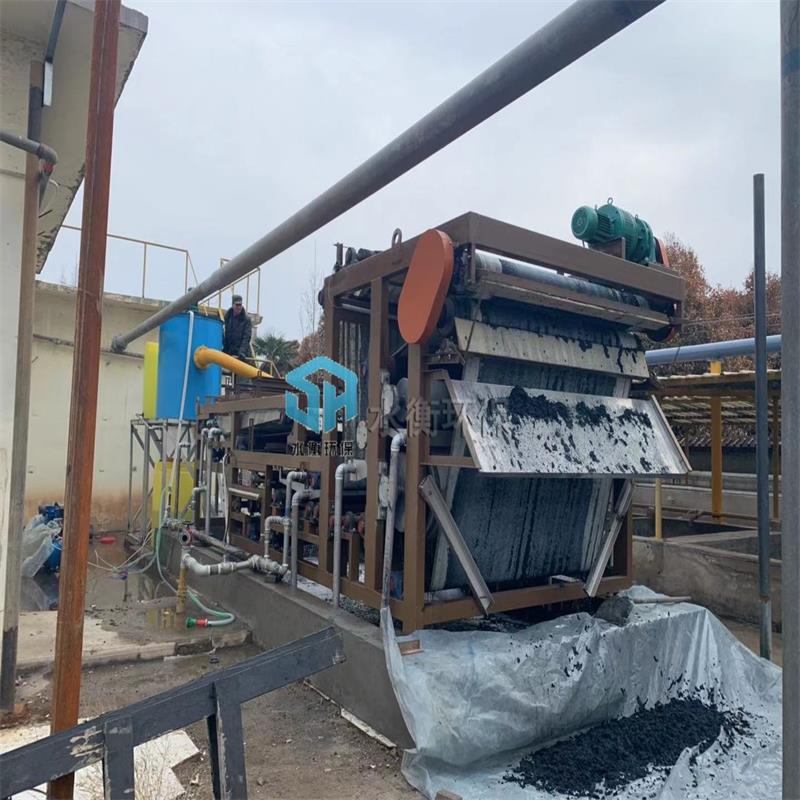 带式压滤机 采石场污泥脱水一体机 固液分离小型压滤机