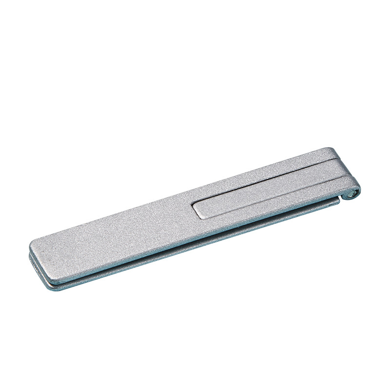 soporte de teléfono móvil tablero de escritorio adhesivo posterior invisible caja de teléfono móvil trasera soporte de soporte de dedo de metal tipo adhesivo pequeño