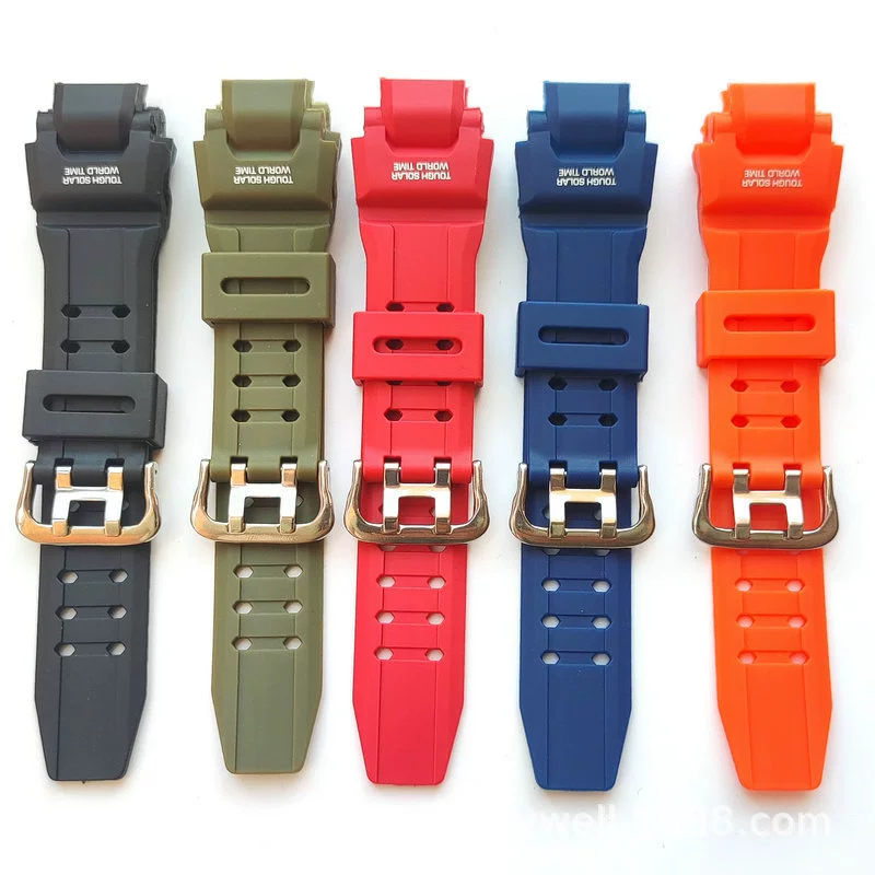 16 мм подходит для Cassy G-SHOCK европейская смола PU ремешок GW4000 G1400 спортивные часы