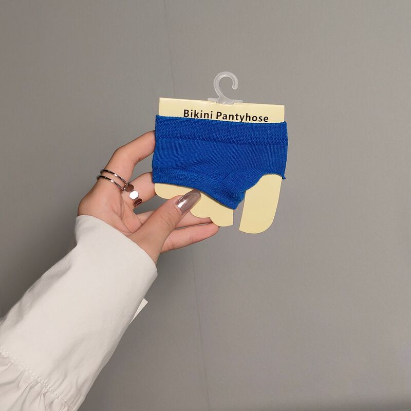 Flip-Flop Socks for Women, Non-Slip Split-Toe Socks, Two-Toe Bikini Cotton Colorful Slippers, Half-Palm Socks, Half-Foot Socks