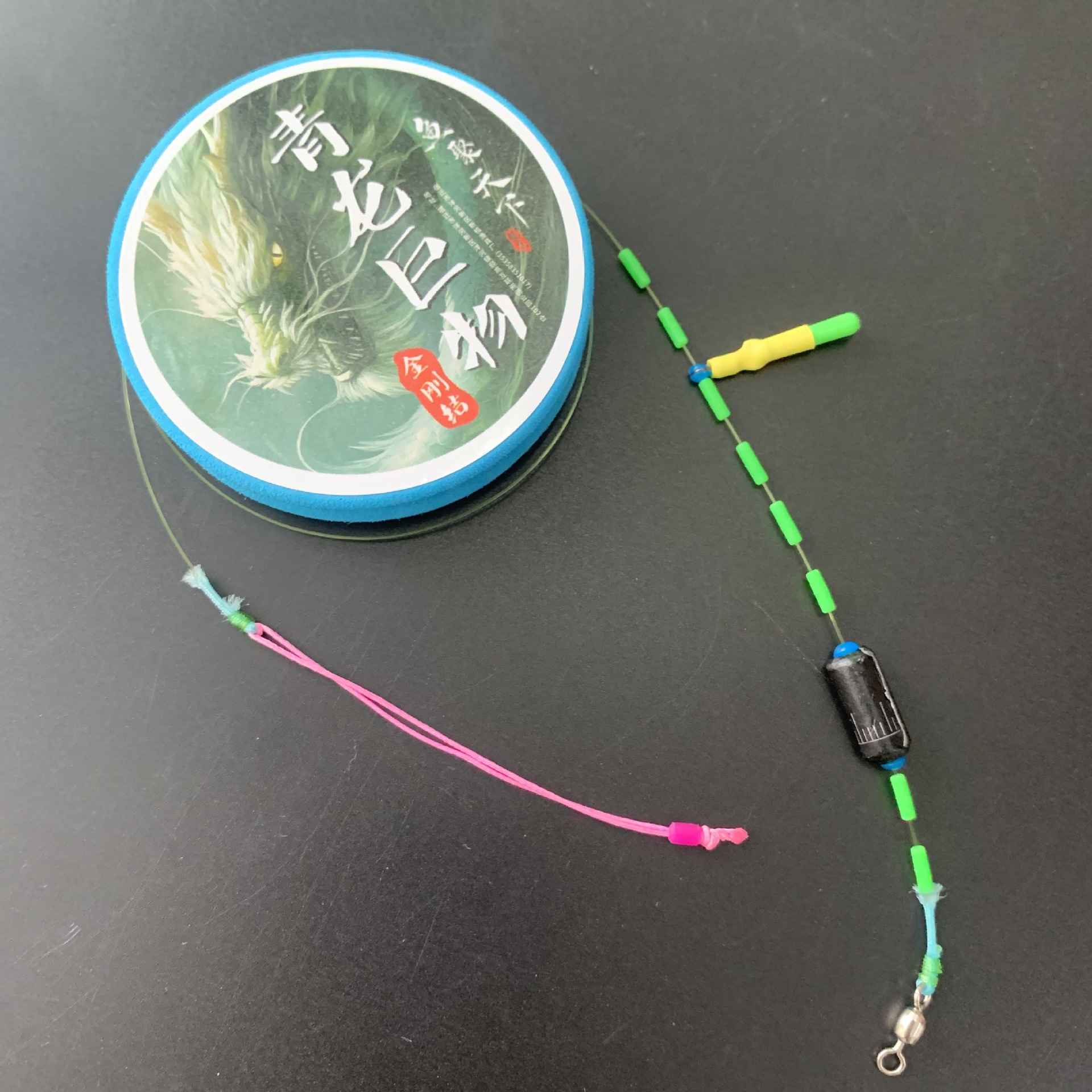 Fishing line for silver carp and bighead carp, nylon fishing line, fishing gear and supplies, complete set of fishing gear, large fish line set, finished main line set