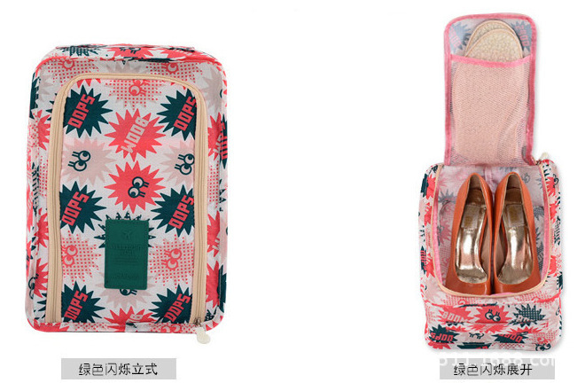 鞋子收纳袋折叠旅行鞋袋 防水旅游鞋包折叠包防尘袋