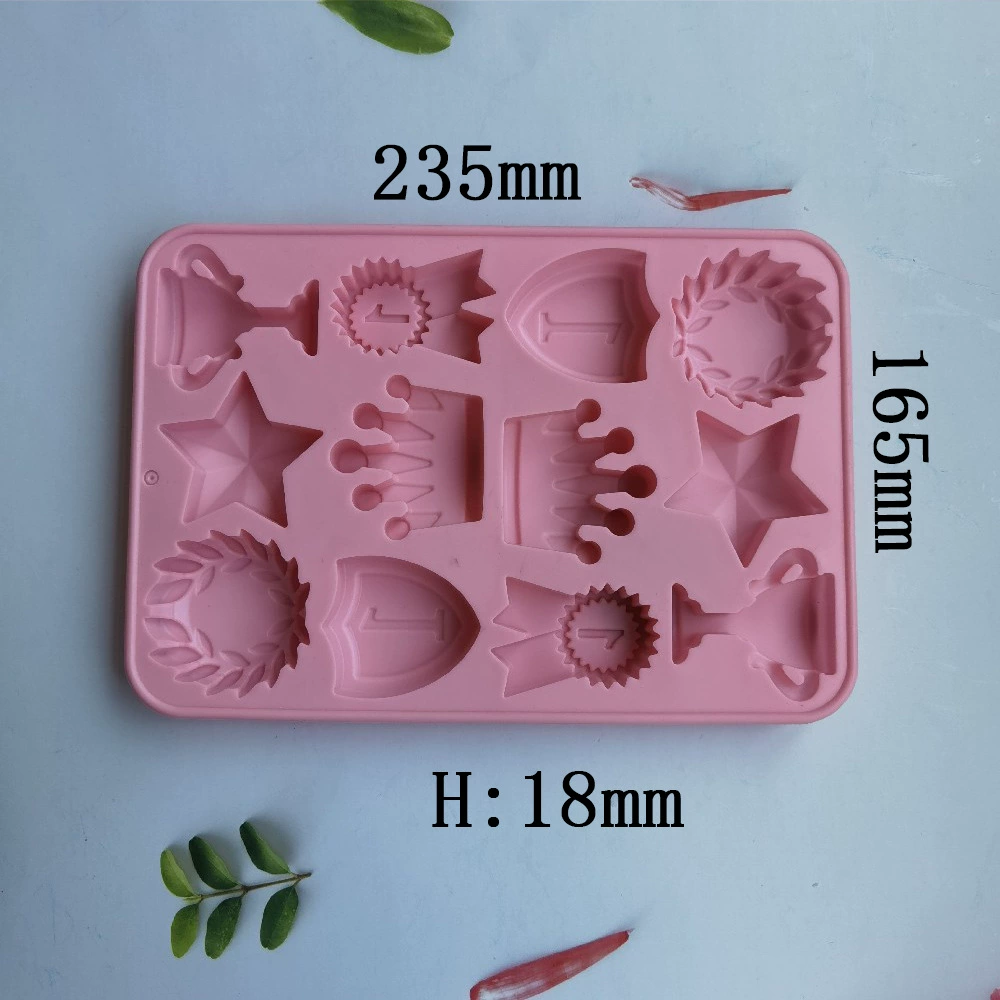 Силиконовая форма «Золотой Кубок» 440, шоколадная DIY форма для торта и десертов, ручная выпечка
