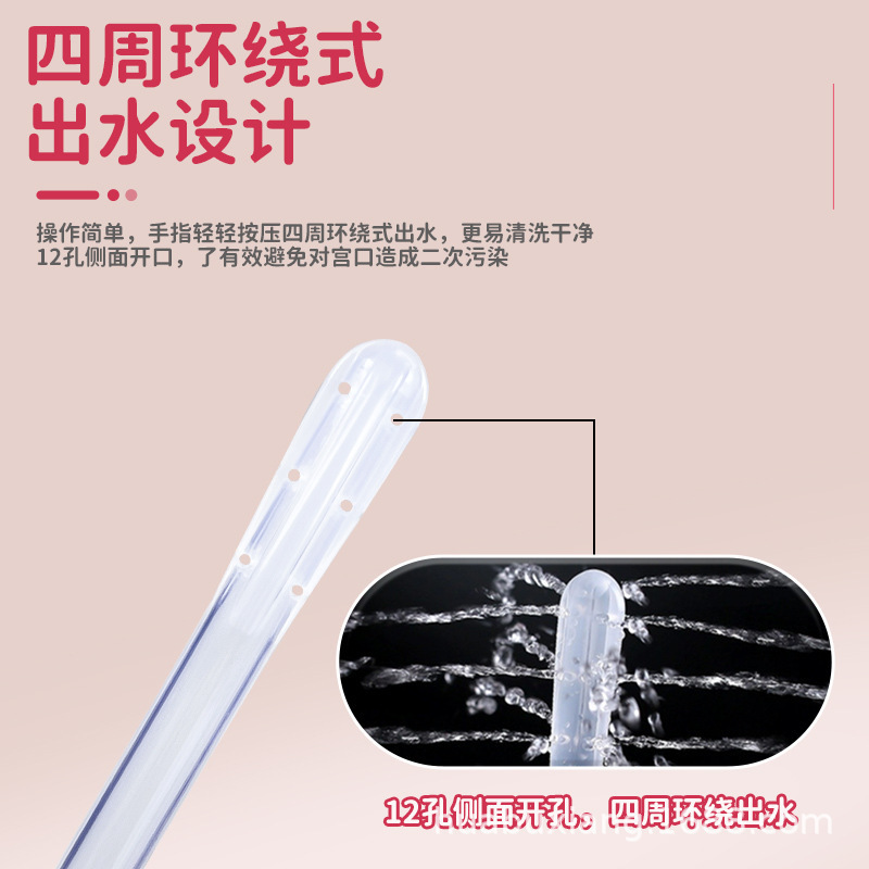 Capacious hygienic disposable bidet for home use
