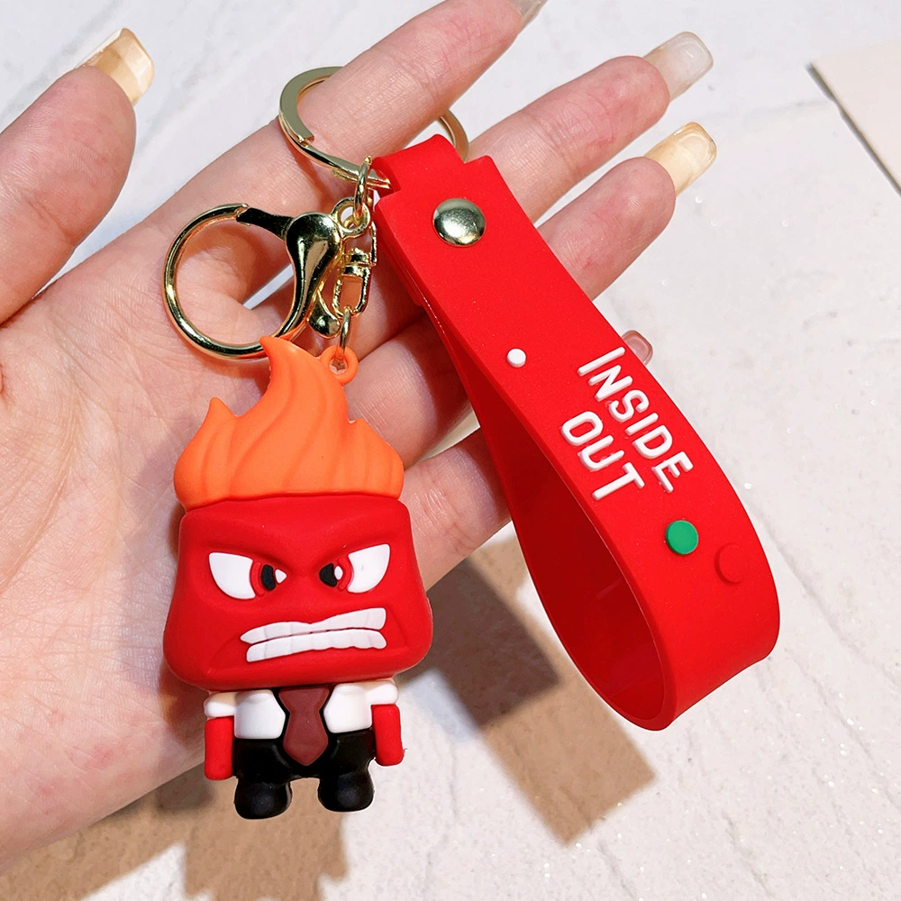 2024 Movie Brand Agent Team Key Buckle Cute Dr. Emipbier's worrying key chain Men and women hanging decoration
