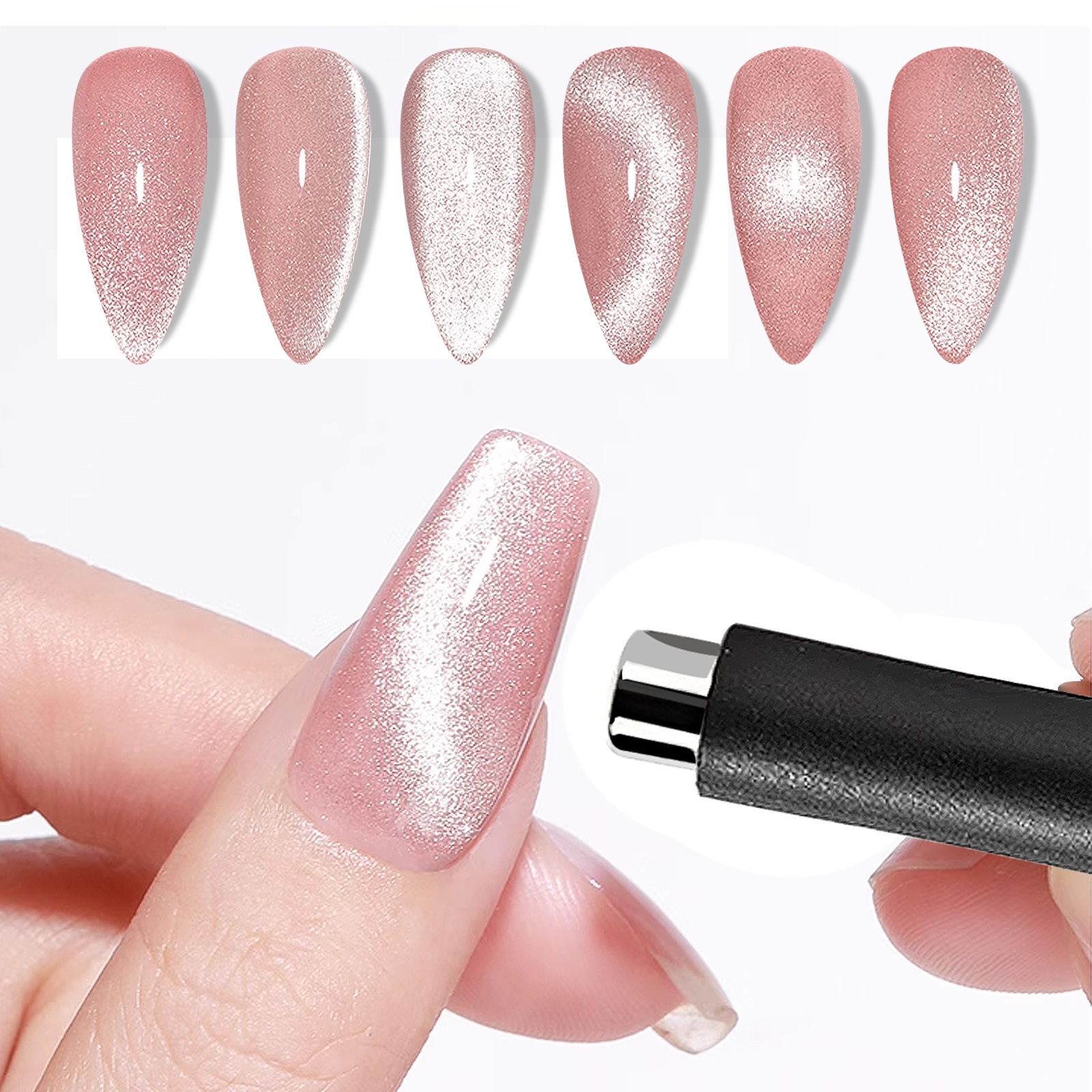 7g Weight Nail Tools Nail Supplies 1 Piece Quantity Silica Gel, Metal Material Solid Color Pattern Simple Style Style Simple Style Solid Color Silica Gel Metal Nail Tools 1 Piece 2
