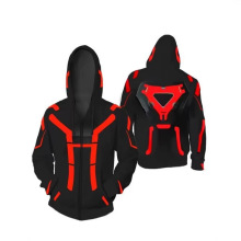 2025外贸新款  创战纪同款 cosplay 3D印花 动漫男士连帽运动卫衣