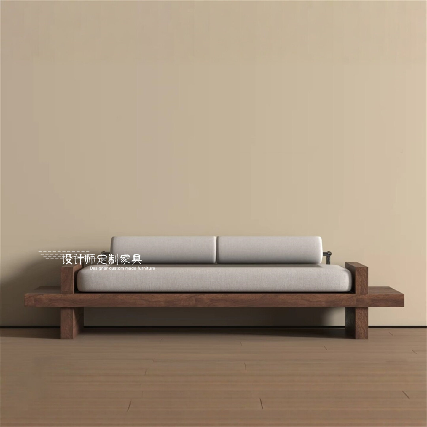 Vintage Wabi-Sabi Style Wooden Bench with Backrest for Leisure, Suitable for B&Bs, Clubs, Cafes, Two- or Three-Person Side Table Style Booth Seating