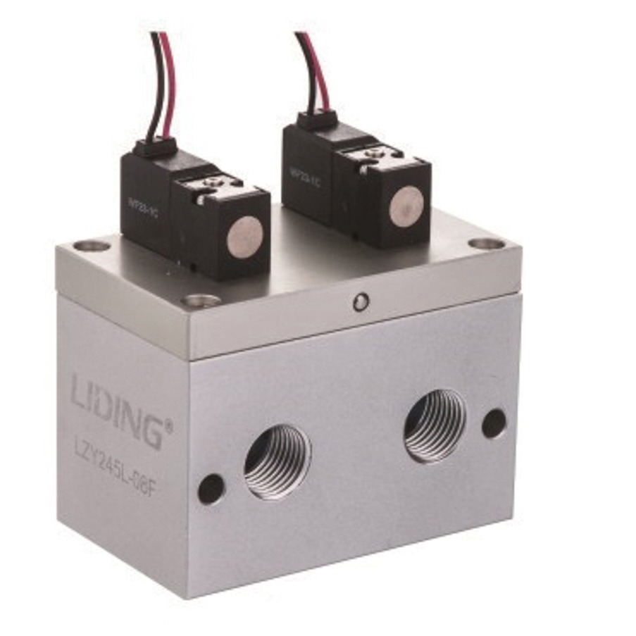 LZY245L08F二位四通制氧机电磁阀配套三通微型阀常闭分光机电子阀