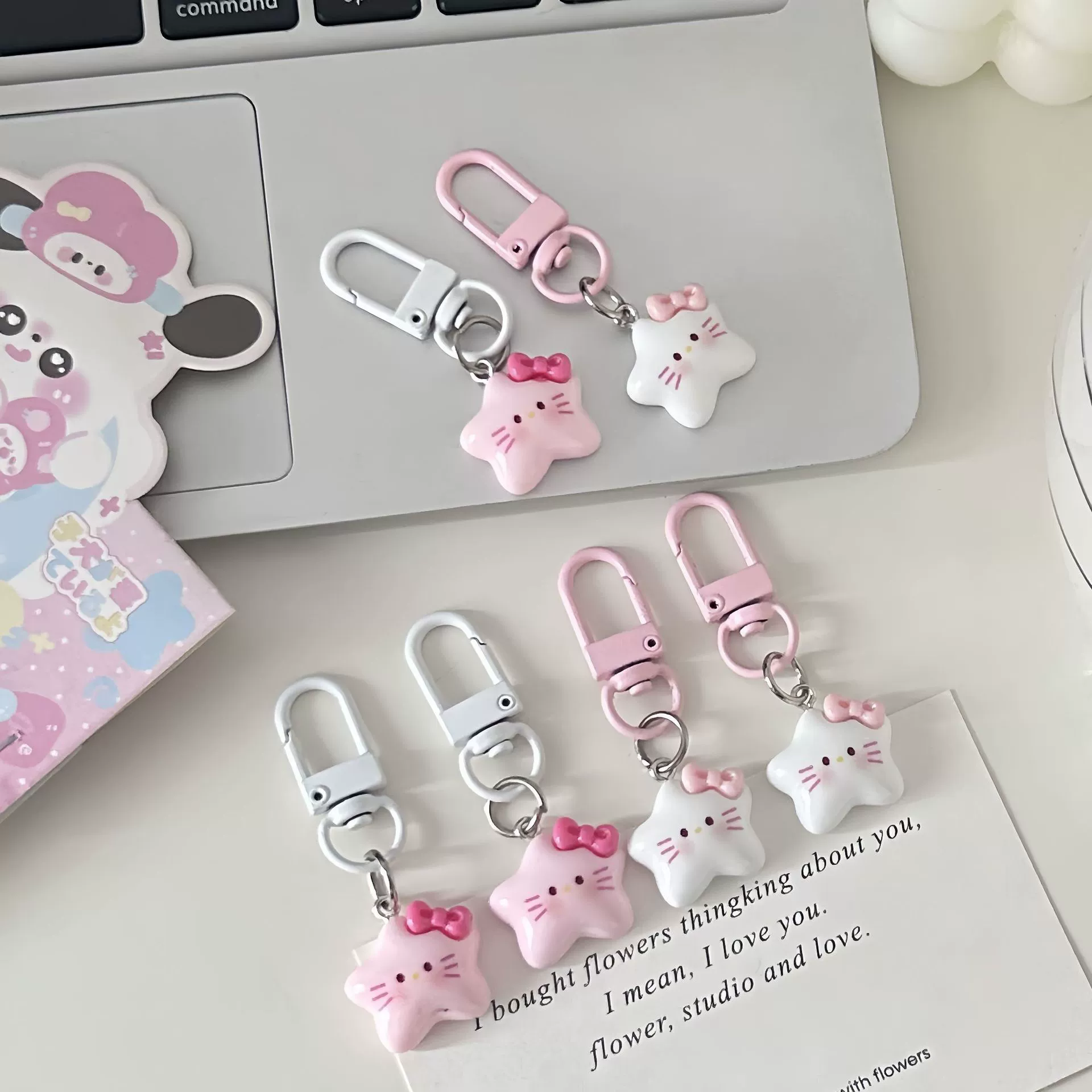 Hello Kitty, мультяшный брелок, японский бренд, милый подвес, аксессуар, подарок на день рождения
